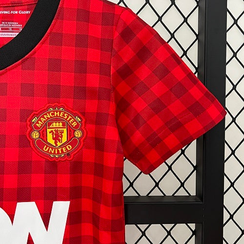Kids Manchester United 2012/13 Home Jersey Kit Fan Version