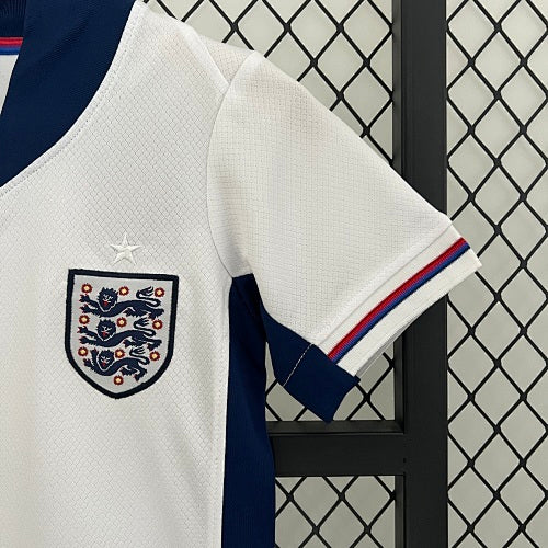 2024 Kids England Home Jersey Kit Fan Version