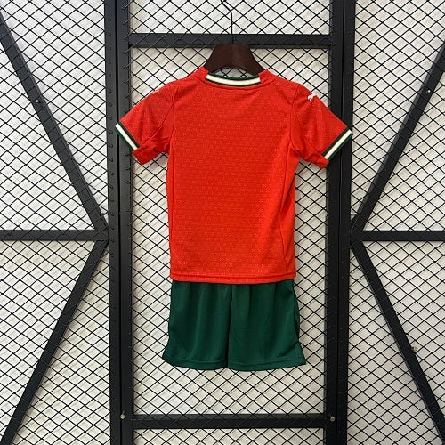 2025 Kids Portugal Home Jersey kit
