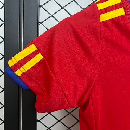 Kids Spain 2010 Home Jersey Kit Fan Version