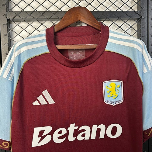 2025/26 Aston Villa Home Jersey Fan Version