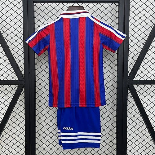 Kids Bayern Munich 1995/97 Home Jersey Kit Fan Version
