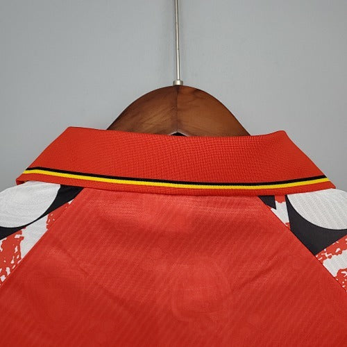 Retro 1995 Belgium Home Jersey Fan Version