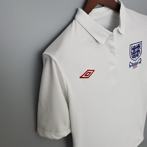 Retro 2010 England Home Jersey Fan Version
