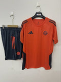 2025/26 Bayern Munich Training Suit Orange Short Sleeve