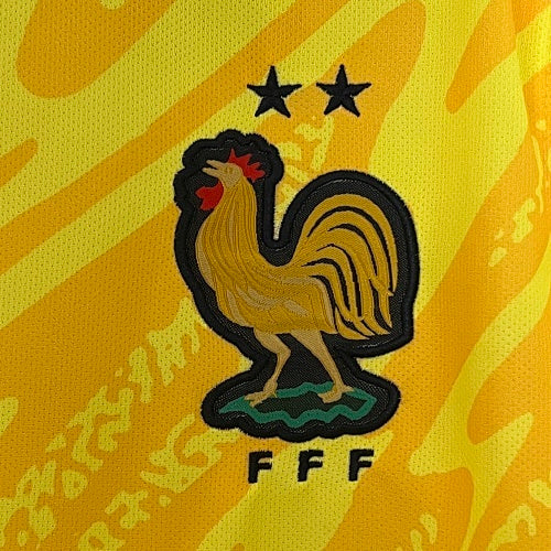 2024 Goalkeeper France Yellow  Jersey Fan Version