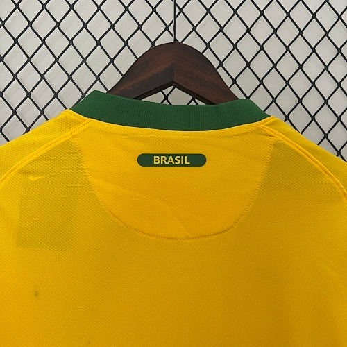Retro Brazil 2010 Home Jersey Fan Version