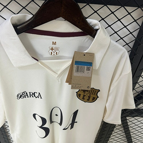 2024/25Barcelona 'LAMINE YAMAL 304' Special Edition Jersey Fan Version