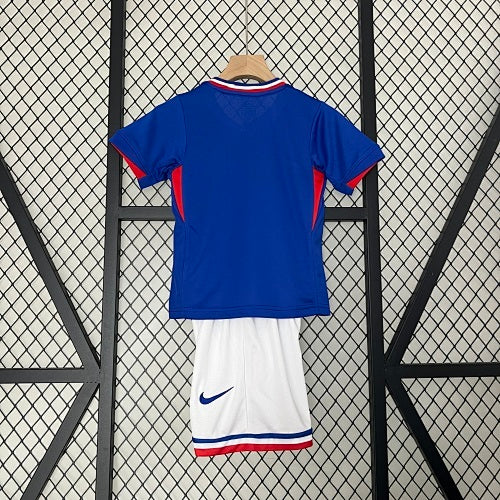 2024 Kids France Home  Jersey Kit Fan Version