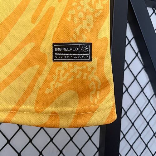 2024 Goalkeeper Portugal Yellow Fan Version