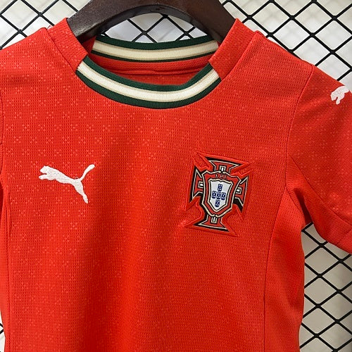 2025 Kids Portugal Home Jersey kit