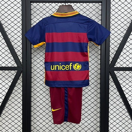 Kids Barcelona 2015/16 Home Jersey Kit