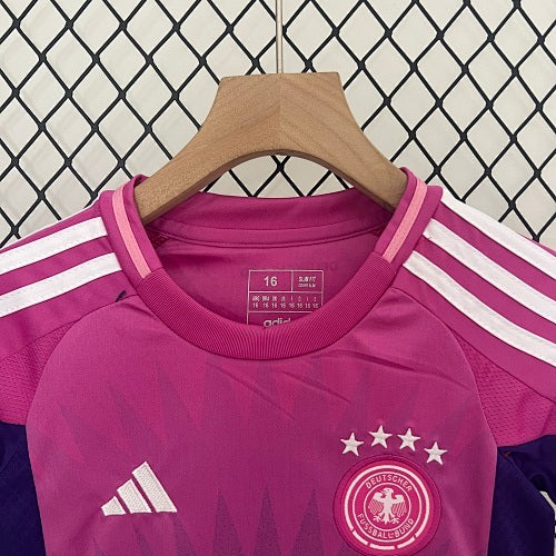 2024 Kids Germany Away Jersey Kit Fan Version