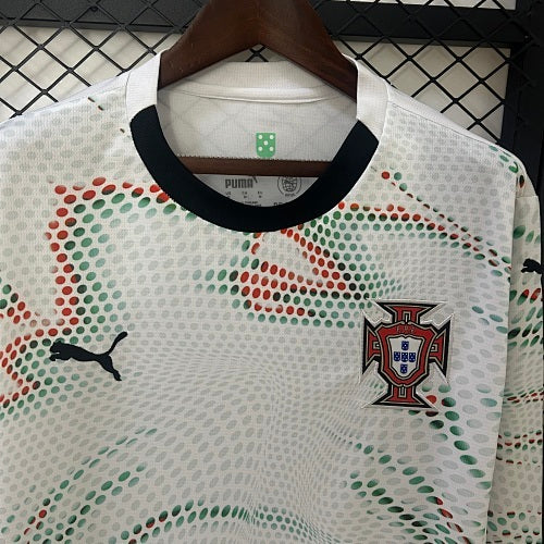 2025 Long Sleeve Portugal Away Jersey Fan Version