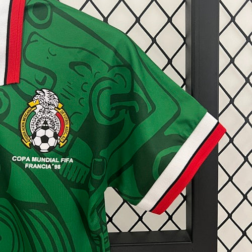 Kids Mexico 1998 Home Jersey Kit