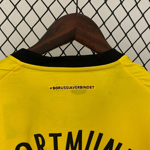 2023/24 Long Sleeve Dortmund Home Jersey Fan Version