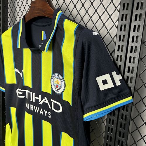 Manchester City 2024/25 Away Jersey Fan Version