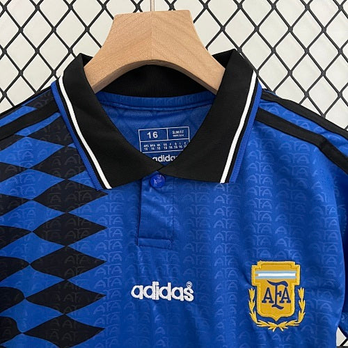 Kids Argentina 1994 Away Jersey Kit