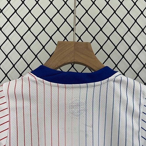 2024 Kids France away Jersey Kit Fan Version
