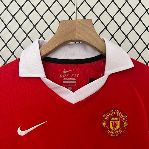 Kids Manchester United 2010/11 Home Jersey Kit Fan Version