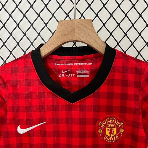 Kids Manchester United 2012/13 Home Jersey Kit Fan Version