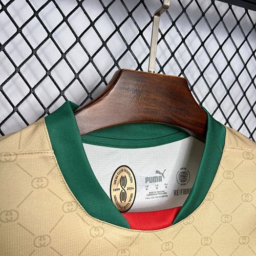AC Milan 2024/25 Gucci Co-Branded Edition Jersey Fan Version