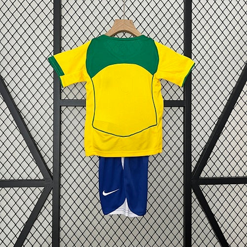 Kids Brazil 2004 Home Jersey Fan Version