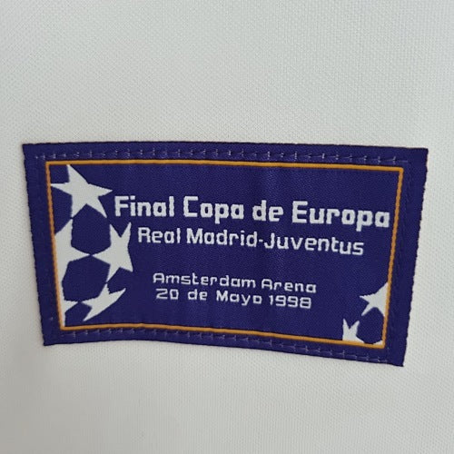 Retro 1997-98 Real Madrid Champions League 7 Champions Commemorative Edition