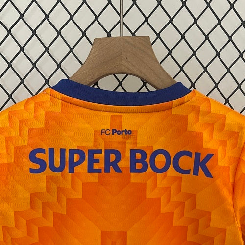 2024/25 Kids Porto Away Jersey Kit Fan Version
