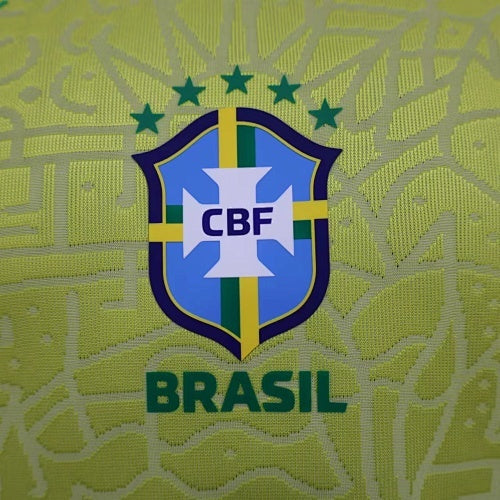2022 Brazil Home Jersey Player Version