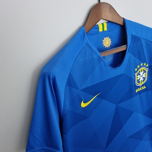 2018 Brazil Away Jersey Fan Version