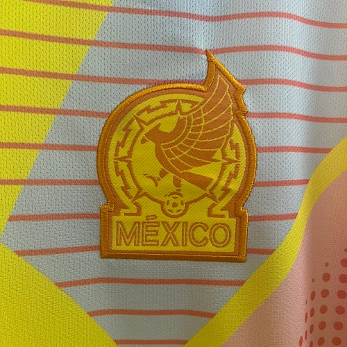 2024 Mexico Goalkeeper Yellow Fan Version