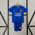 Kids Manchester United 2008/09 Away Jersey Kit Fan Version
