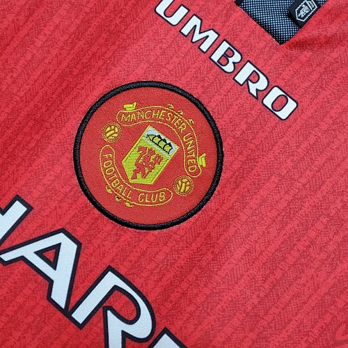 Retro 1996 Manchester United Home Jersey Fan Version
