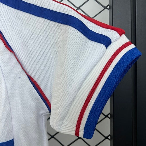 Kids France 1998 Away Jersey Kit Fan Version
