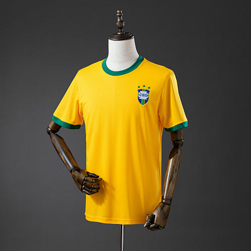 Brazil 1971 Home Retro Jersey Fan Version