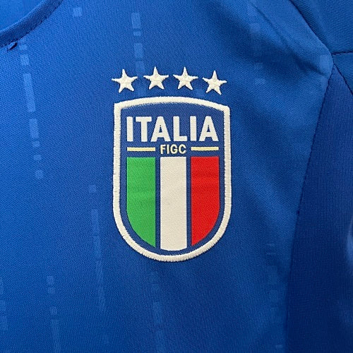 2024 Kids Italy Home Jersey Kit Fan Version
