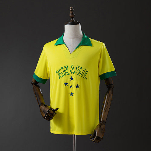 Brazil 1958 Home Retro Jersey Fan Version