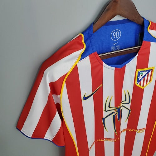 Retro Atletico Madrid 2004/05 Home Jersey Fan Version