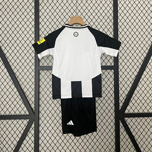 2024/25 Kids Newcastle United Home Jersey Kit Fan Version