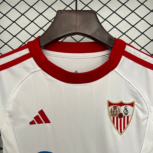 2025/26 Kids Sevilla Away Kit Jersey Fan Version