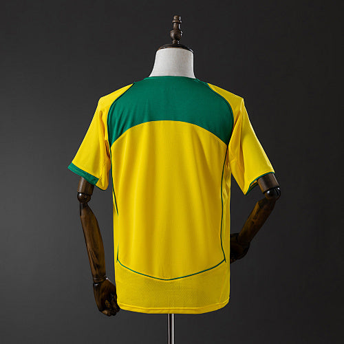 Retro 2004/06 Brazil Home Jersey Fan Version