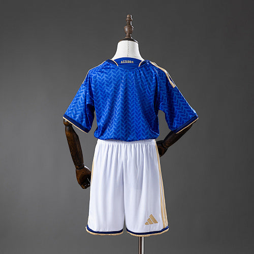 Italy 2026 Home Kids Kit Jersey Fan Version