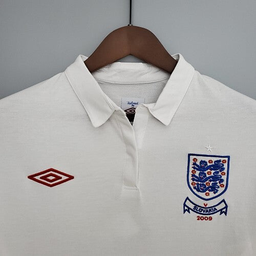 Retro 2010 England Home Jersey Fan Version