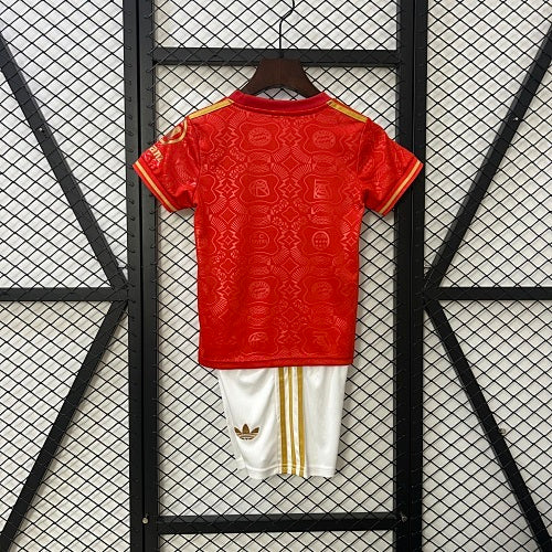 2025/26 Kids Bayern Munich 125th Anniversary Jersey Kit Fan Version