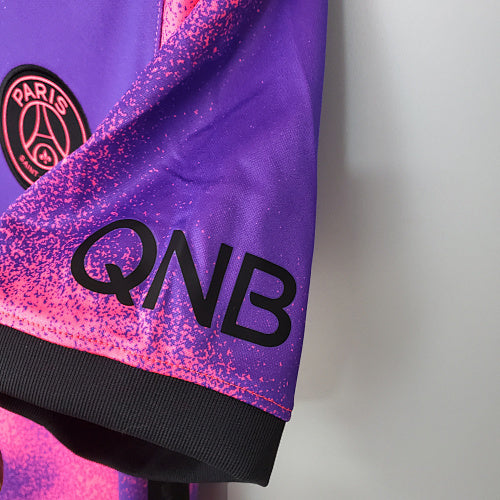 2020/21 Jordan PSG Fourth Away Purple Jersey Fan Version