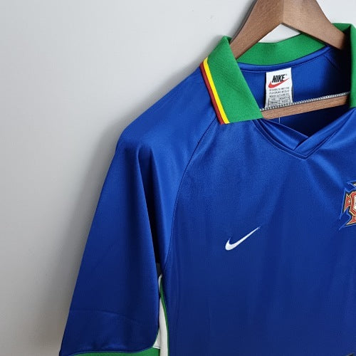 Retro 1998 Portugal Away Jersey Fan Version