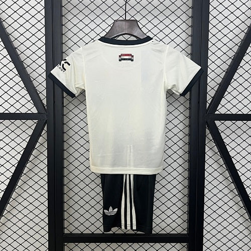 2024/25 Kids Manchester United Third Away Jersey Kit Fan Version