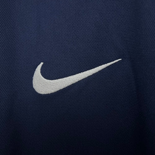 Retro France 2014 Home Long Sleeve Jersey Fan Version