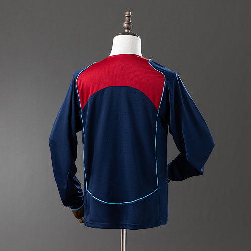 Atletico Madrid 2004/05 Away Long Sleeve Retro Jersey Fan Version